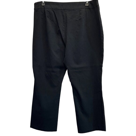 Joe Benbasset Womens Black Dress Pants Size 22/24 Machine Wash Cold Water Stretc - Picture 2 of 4